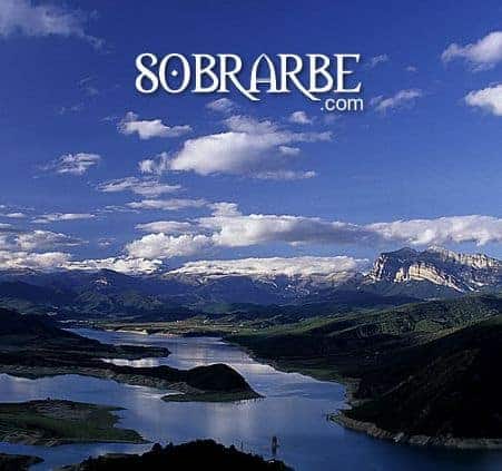 Imagen de portada de la web comarcal (Sobrarbe)