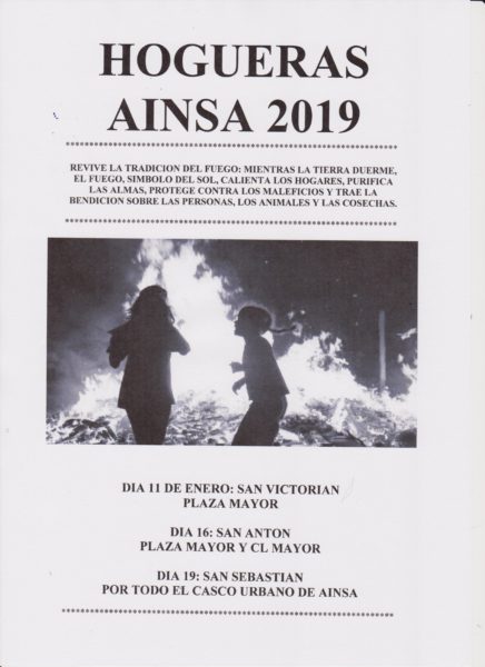 Villa de Ainsa - Sobrarbe Pirineo HOGUERAS 2019