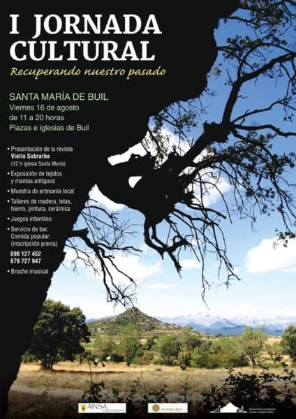 Villa de Ainsa - Sobrarbe Pirineo Jornada cultural Santa María de Buil