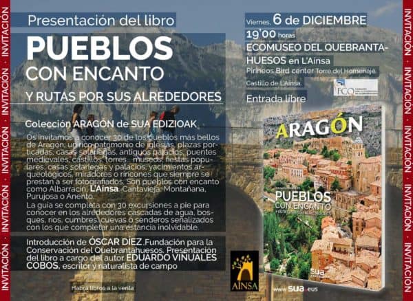 Villa de Ainsa - Sobrarbe Pirineo Presentación libro Pueblos con encanto