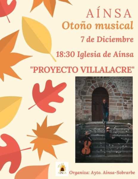 Villa de Ainsa - Sobrarbe Pirineo OTOÑO MUSICAL 7 DE DICIEMBRE