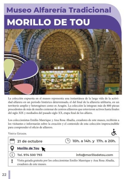 Villa de Ainsa - Sobrarbe Pirineo MUSEOS Programa Jornadas Europeas 2023 1 48 22