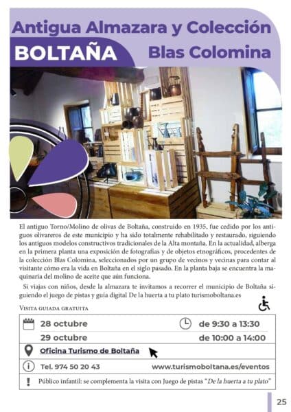 Villa de Ainsa - Sobrarbe Pirineo MUSEOS Programa Jornadas Europeas 2023 1 48 25