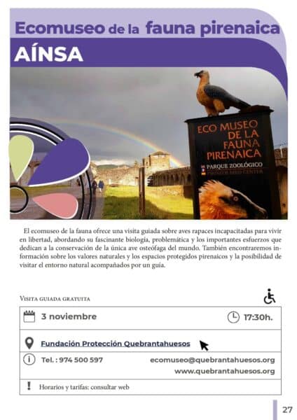 Villa de Ainsa - Sobrarbe Pirineo MUSEOS Programa Jornadas Europeas 2023 1 48 27