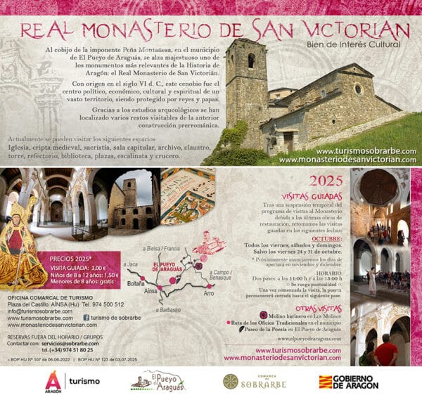 Villa de Ainsa - Sobrarbe Pirineo OCTUBRE san victorian 2025 digital OCTUBRE