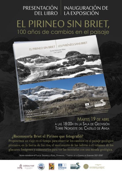 Villa de Ainsa - Sobrarbe Pirineo cartel pirineosinbriet digital