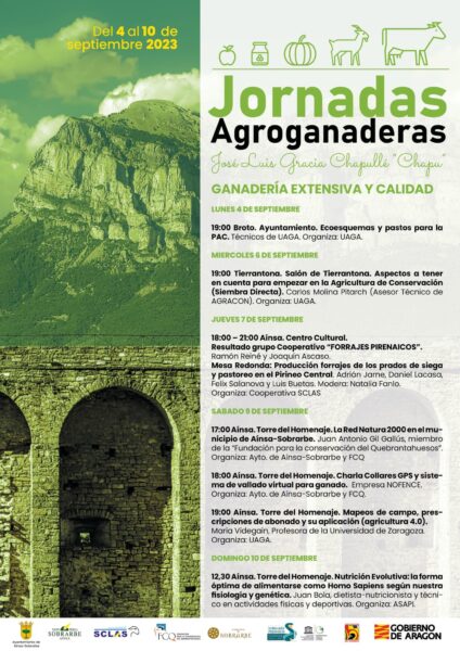 Villa de Ainsa - Sobrarbe Pirineo JORNADAS AGROGANADERAS EXPO FERIA DE SOBRARBE