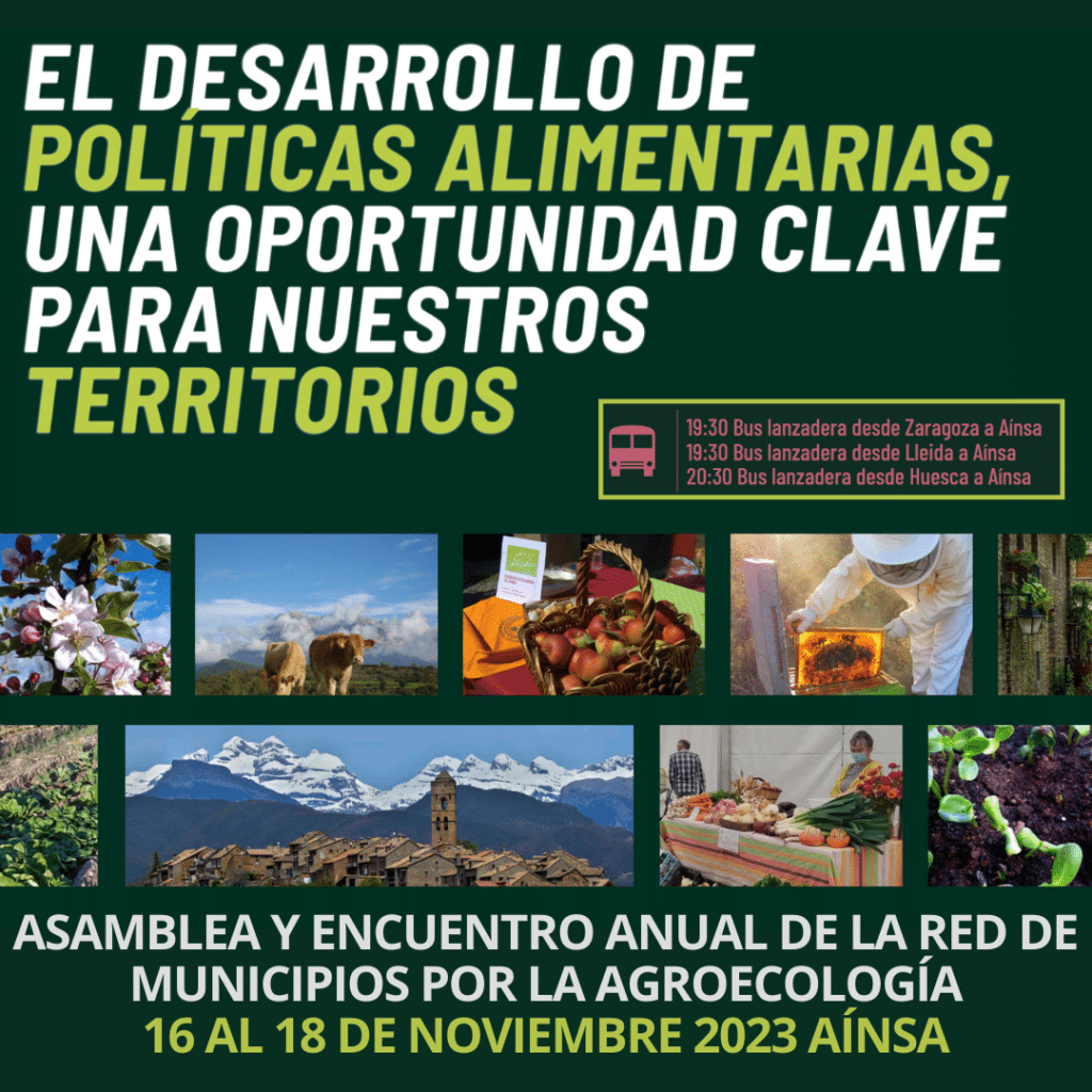 Encuentro anual Red de Municipios por la agroecología en Ainsa