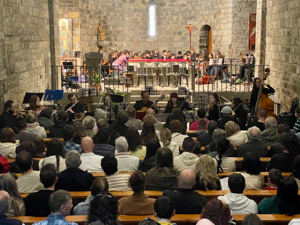 El Encuentro de Primavera Ensemble XXI concluye su novena edición con récord de participación y un concierto único en la Iglesia de Aínsa