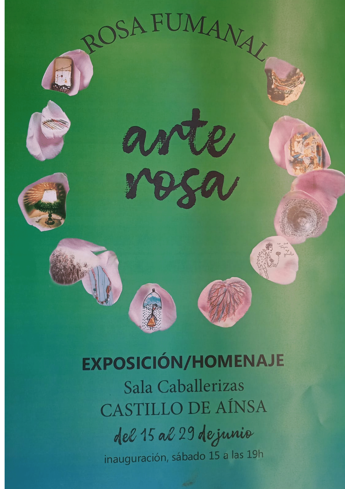 Villa de Ainsa - Sobrarbe Pirineo Exposicion Arte Rosa