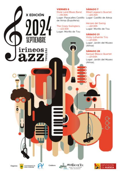 Villa de Ainsa - Sobrarbe Pirineo cartel pirineos jazz festival