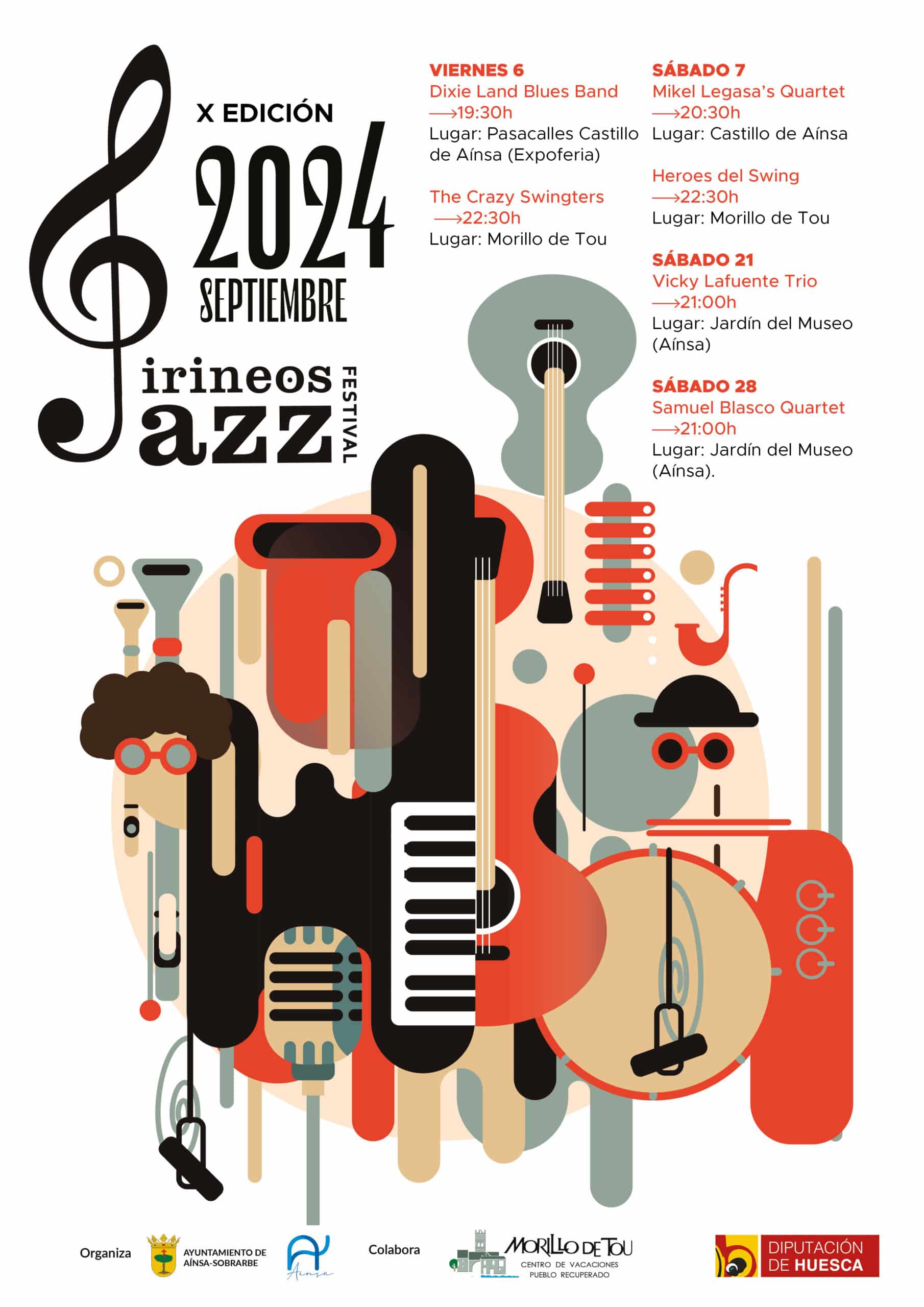 Villa de Ainsa - Sobrarbe Pirineo cartel pirineos jazz festival scaled