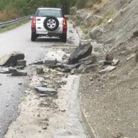 Las lluvias continúan haciendo estragos en el municipio de Aínsa-Sobrarbe