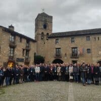 La asamblea de los Pueblos Más Bonitos de España cierra en Aínsa cuatro días descubriendo los encantos de la provincia de Huesca