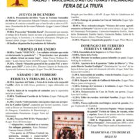 Cartel y programa de la Ferieta de Ainsa 2025