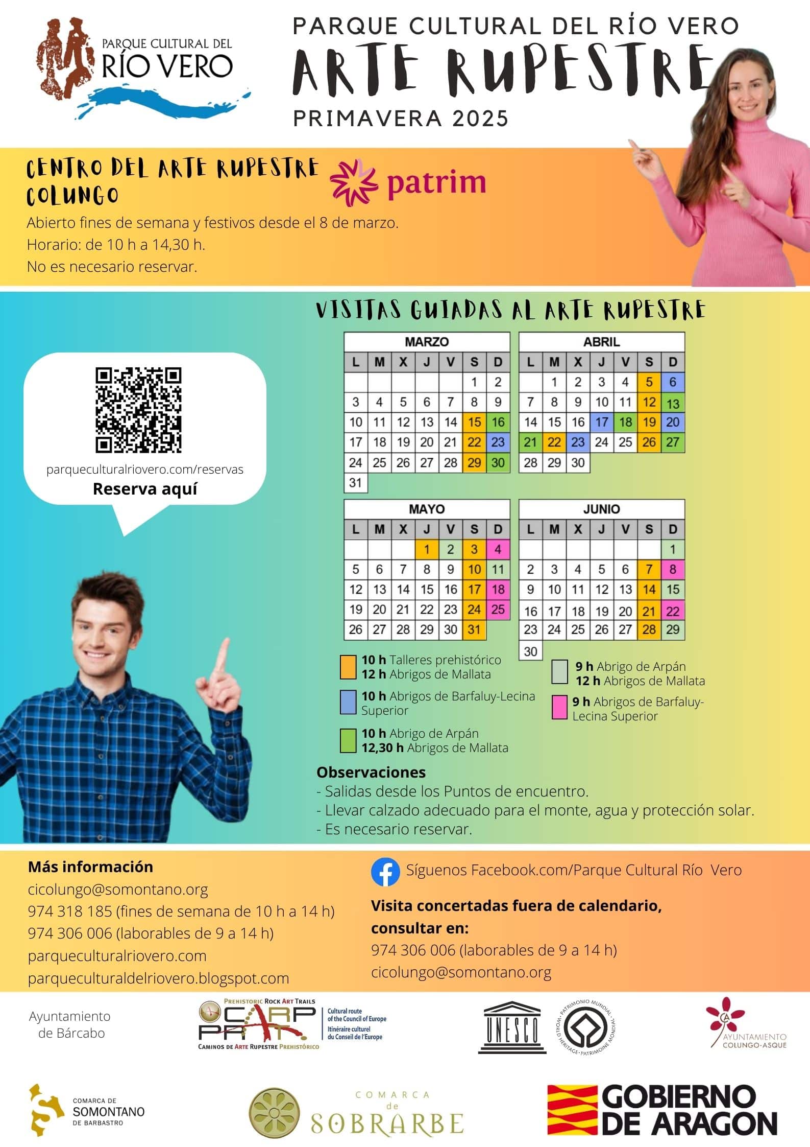 Villa de Ainsa - Sobrarbe Pirineo ARTE RUPESTRE PRIMAVERA 2025