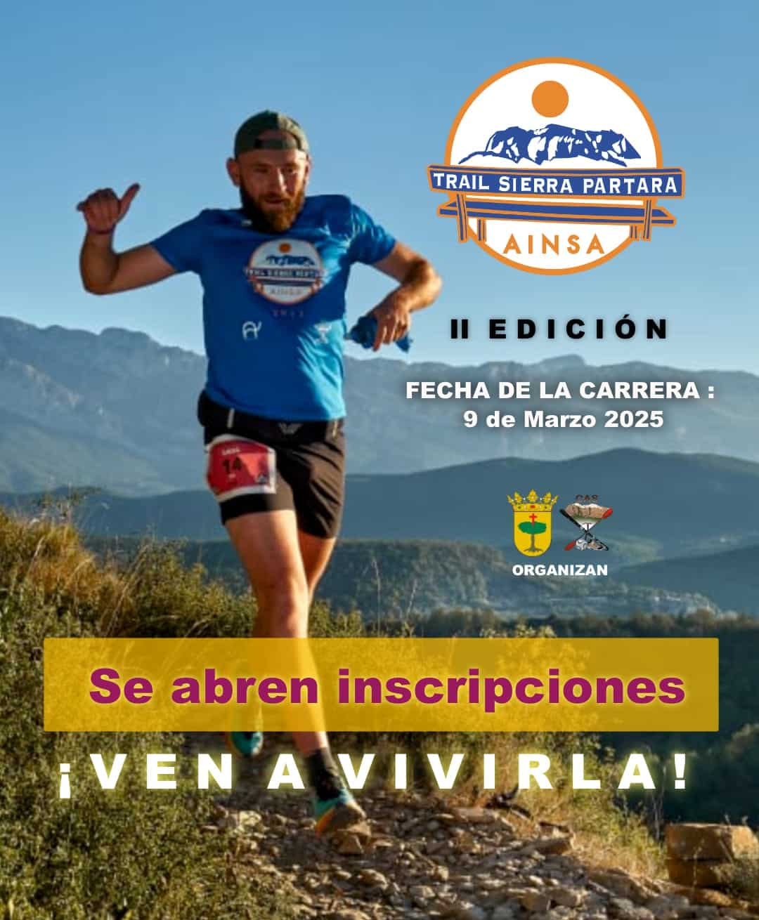 Villa de Ainsa - Sobrarbe Pirineo TRAIL SIERRA PARTARA 9 DE MARZO