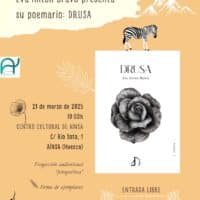 Villa de Ainsa - Sobrarbe Pirineo Cartel presentacion Ainsa 21 marzo 2025