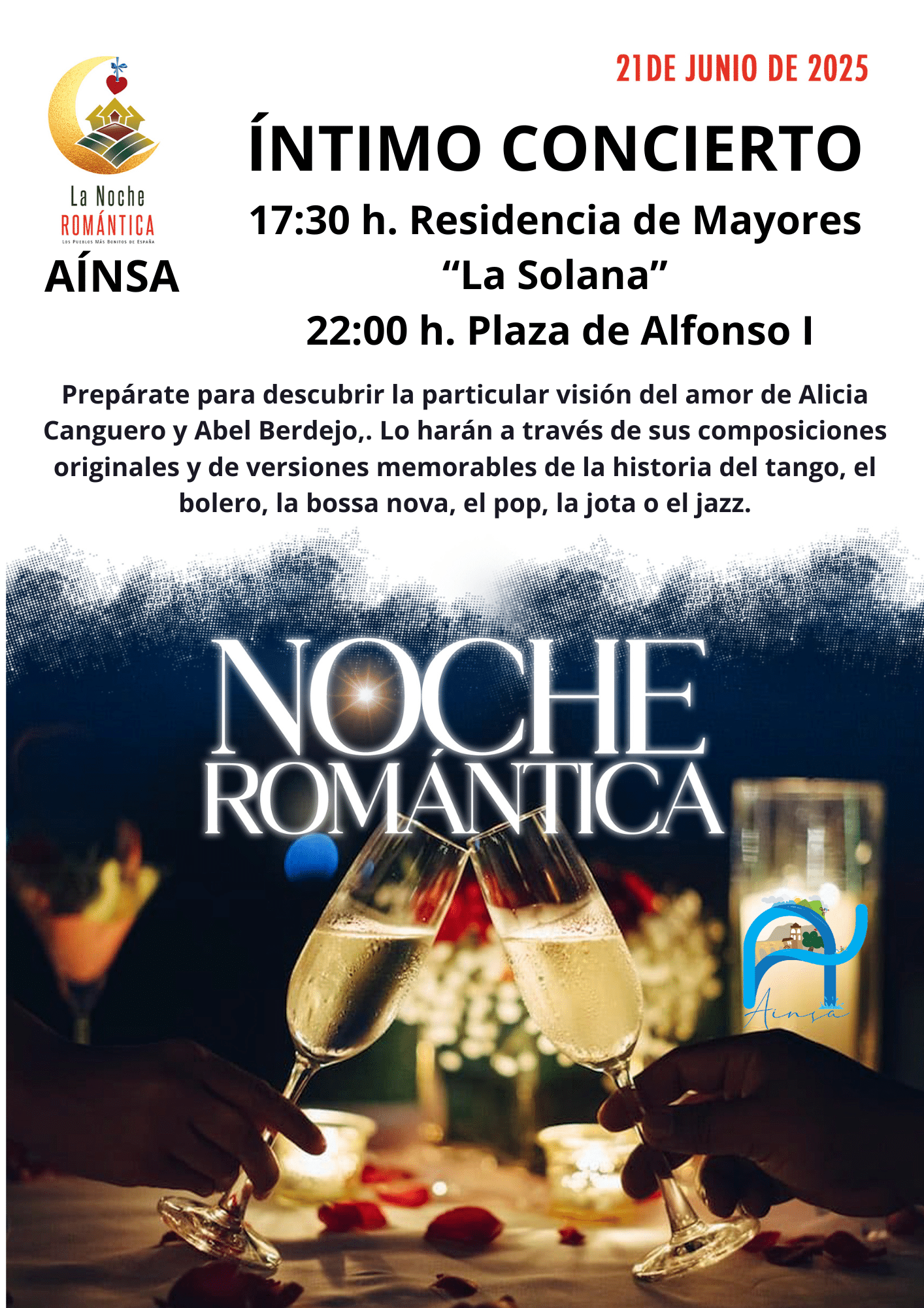 Villa de Ainsa - Sobrarbe Pirineo LA NOCHE ROMANTICA 2025