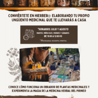 Villa de Ainsa - Sobrarbe Pirineo BOTICA VERANO CARTEL