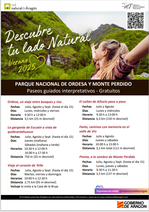 Villa de Ainsa - Sobrarbe Pirineo PNOMP PASEOS GUIADOS 1