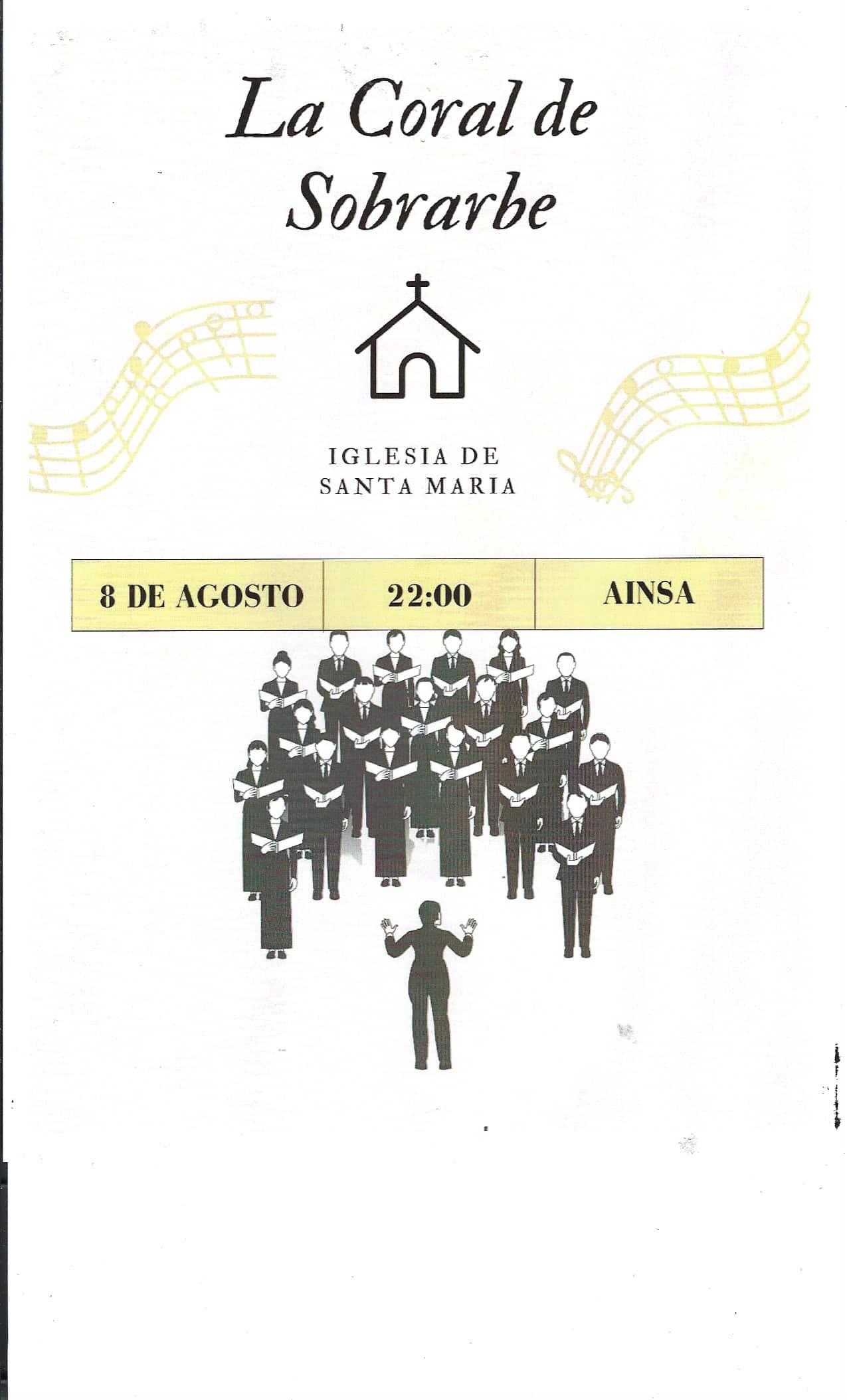 Villa de Ainsa - Sobrarbe Pirineo 8 agosto La Coral de Sobrarbe