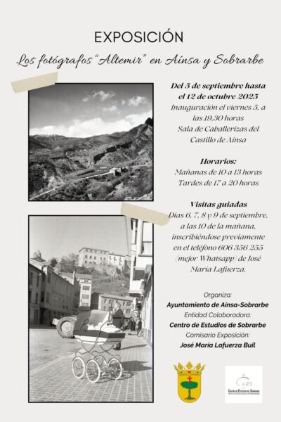 Villa de Ainsa - Sobrarbe Pirineo EXPOSICION LOS FOTOGRAFOS ALTEMIR