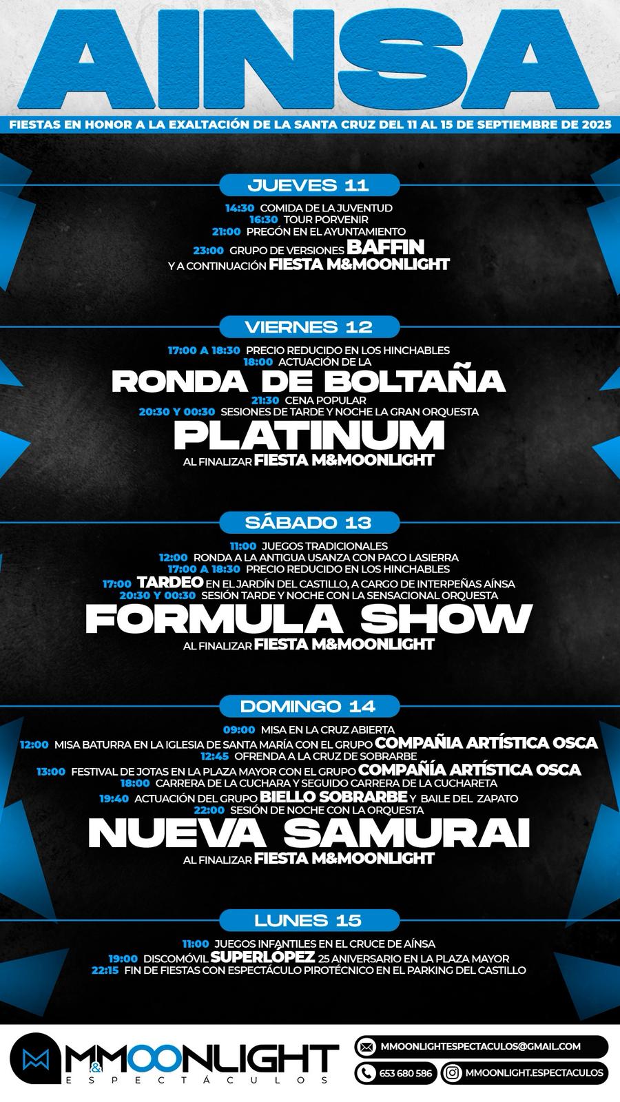 Villa de Ainsa - Sobrarbe Pirineo FIESTAS AINSA 2025