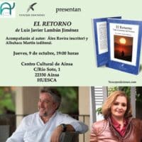 Villa de Ainsa - Sobrarbe Pirineo PRESENTACION LIBRO EL RETORNO 9 DE OCTUBRE