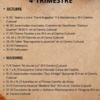 Villa de Ainsa - Sobrarbe Pirineo ACTIVIDADES CULTURALES 4o TRIMESTRE 4