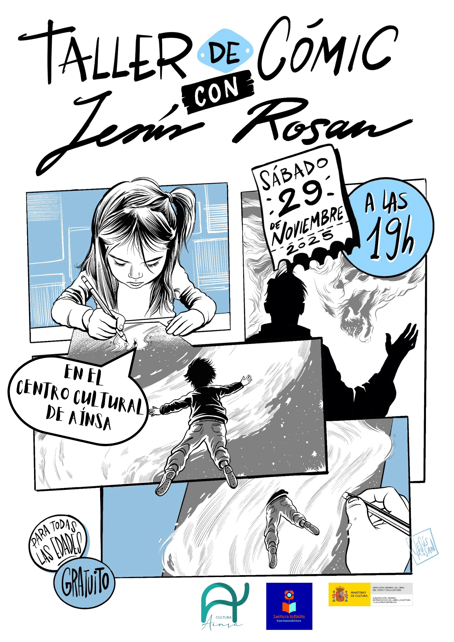 Villa de Ainsa - Sobrarbe Pirineo TALLER COMIC 29 DE NOVIEMBRE