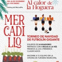 Villa de Ainsa - Sobrarbe Pirineo CARTEL CAMPEONATO DE FUTBOLIN NAVIDAD