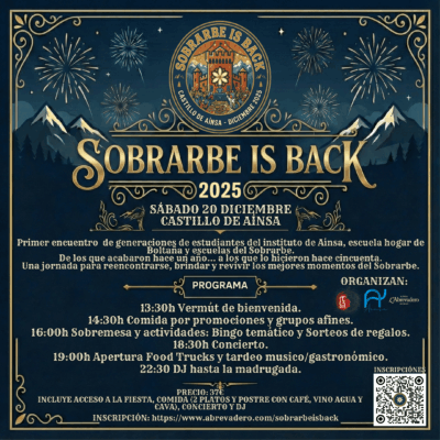 SobrarbeIsBack2025_RRSS SobrarbeIsBack2025_RRSS