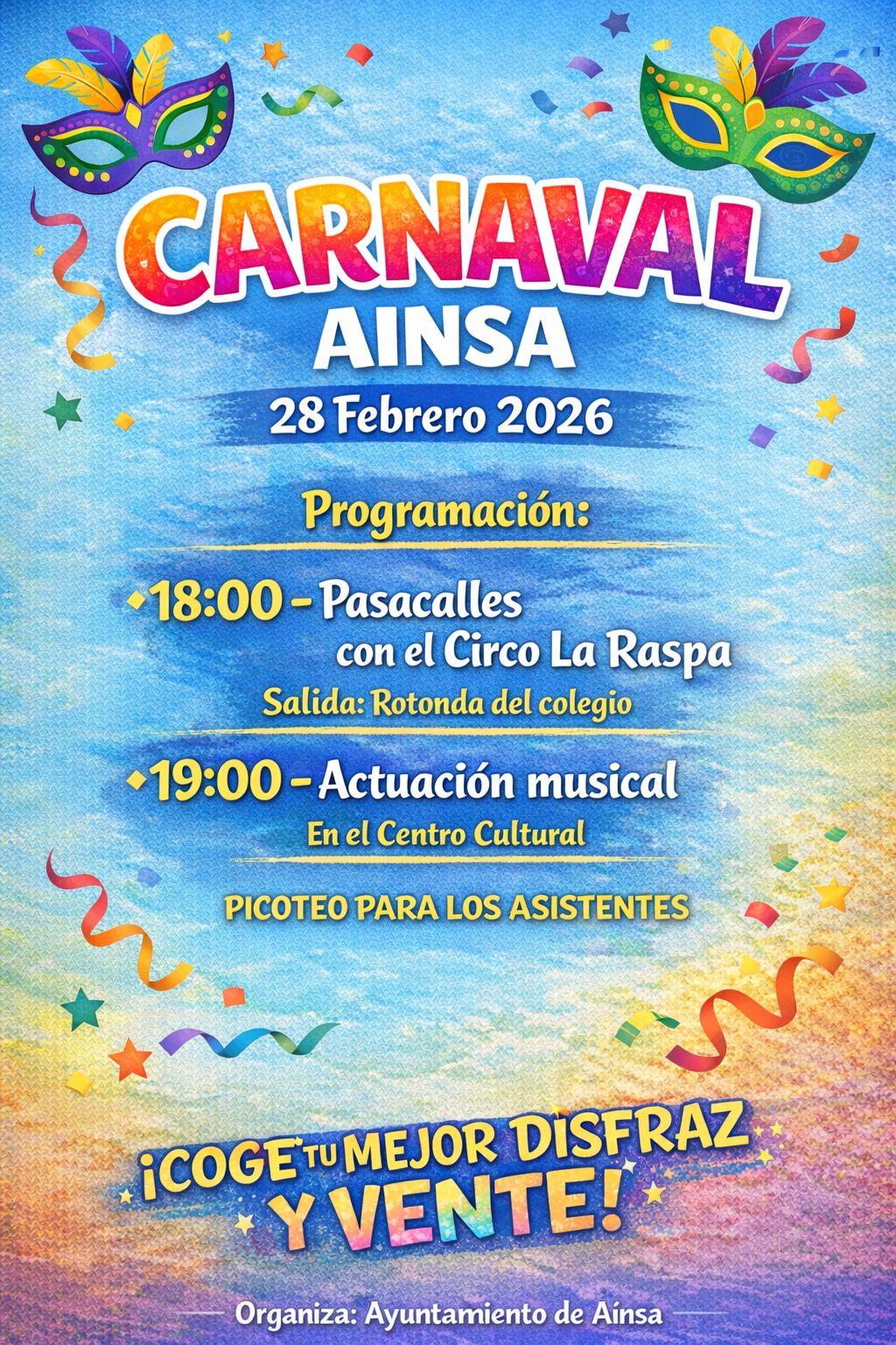 Villa de Ainsa - Sobrarbe Pirineo CARNAVAL 1 Villa de Ainsa - Sobrarbe Pirineo CARNAVAL AINSA 2026