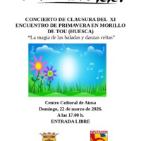 Villa de Ainsa - Sobrarbe Pirineo Cartel Concierto de Clausura Morillo 2026 page 0001