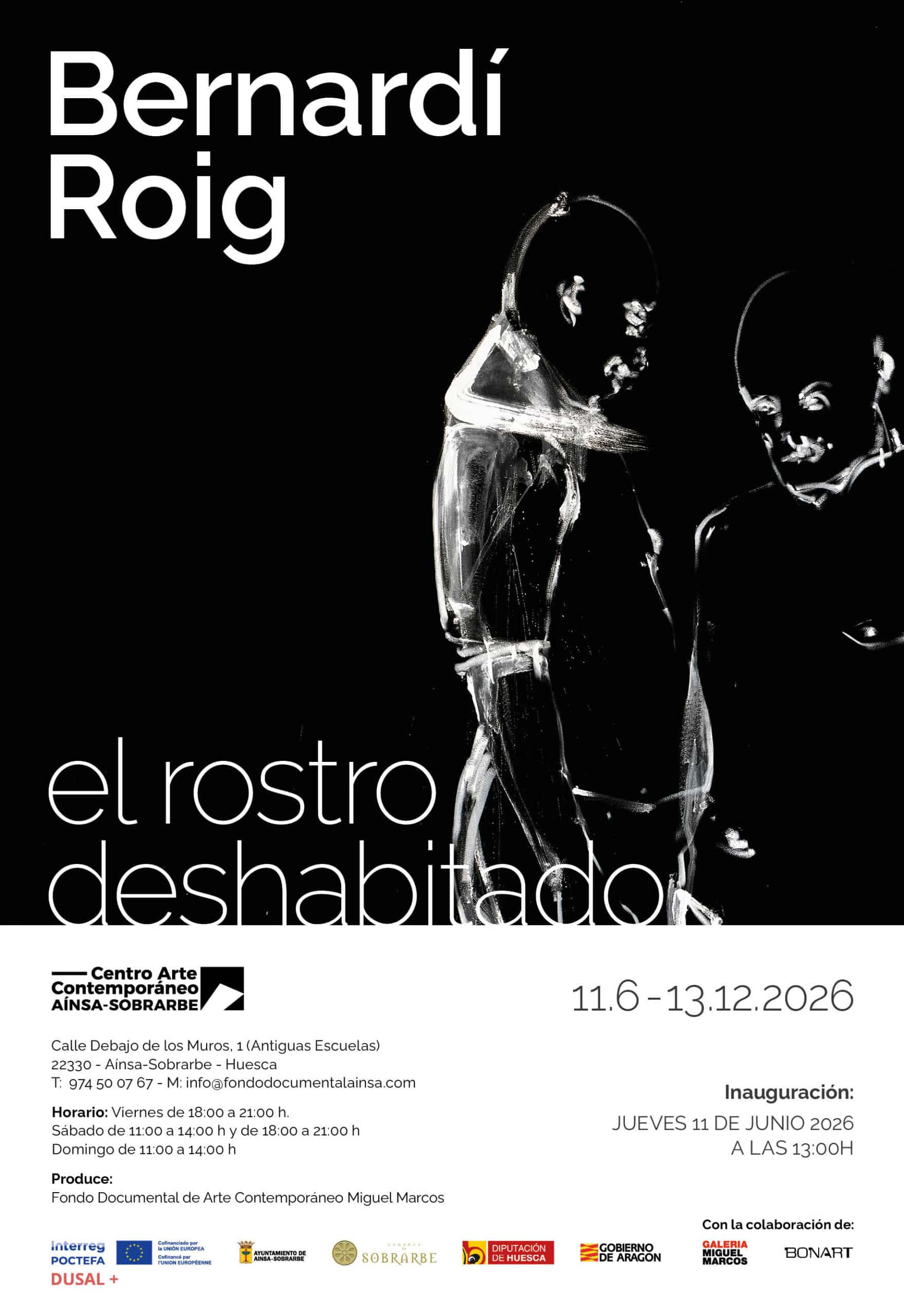 Villa de Ainsa - Sobrarbe Pirineo BERNARDI ROIG EL ROSTRO DESHABITADO 11.06.2026 CENTRO ARTE CONTEMPORANEO AINSA scaled