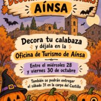 Villa de Ainsa - Sobrarbe Pirineo II CONCURSO DECORADO DE CALABAZAS