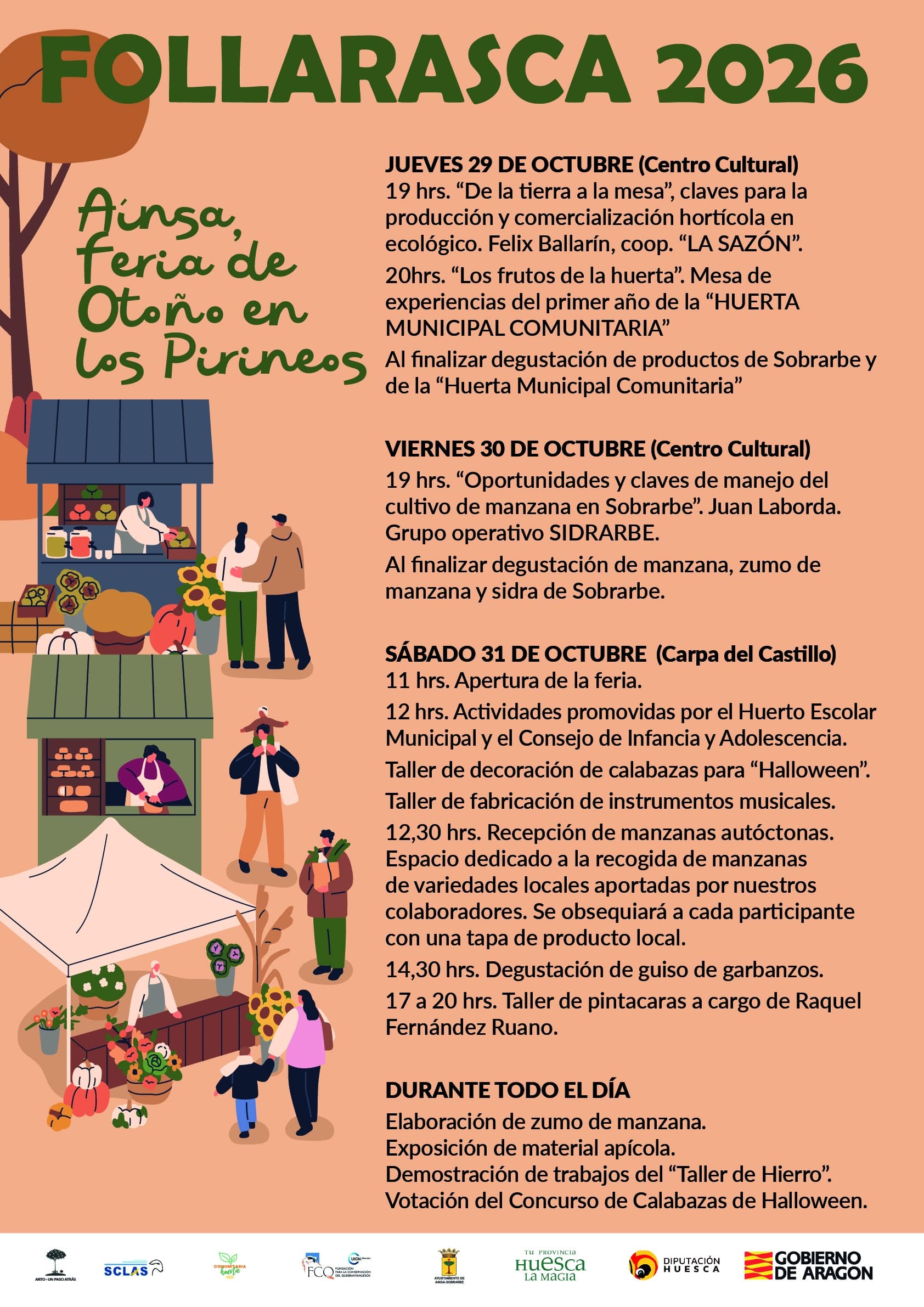 Villa de Ainsa - Sobrarbe Pirineo FOLLARASCA 2026 1 Villa de Ainsa - Sobrarbe Pirineo cartel follarasca 2026