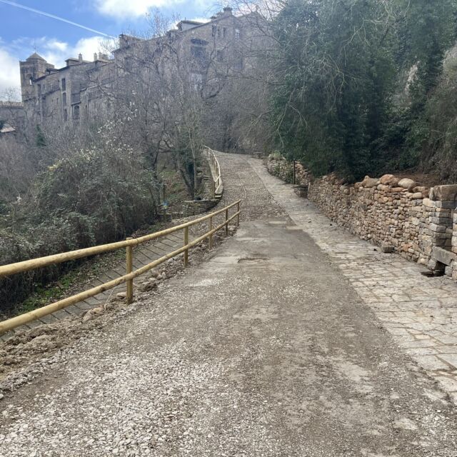 Villa de Ainsa - Sobrarbe Pirineo Aínsa comienza las obras de recuperación del acceso al frente sur de la Villa Medieval con una inversión de más de 274.000 euros 9 Villa de Ainsa - Sobrarbe Pirineo