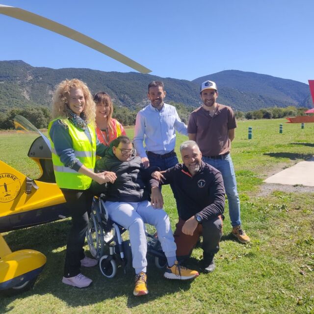 Villa de Ainsa - Sobrarbe Pirineo Volar, un sueño cumplido para personas mayores y con diversidad funcional de la comarca de Sobrarbe 7 Villa de Ainsa - Sobrarbe Pirineo