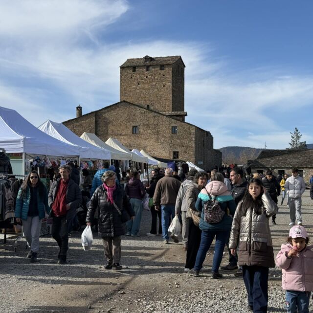 Villa de Ainsa - Sobrarbe Pirineo Ferieta de Aínsa 2026: Récord de expositores en una soleada y participativa edición de la Ferieta de Aínsa 9 Villa de Ainsa - Sobrarbe Pirineo